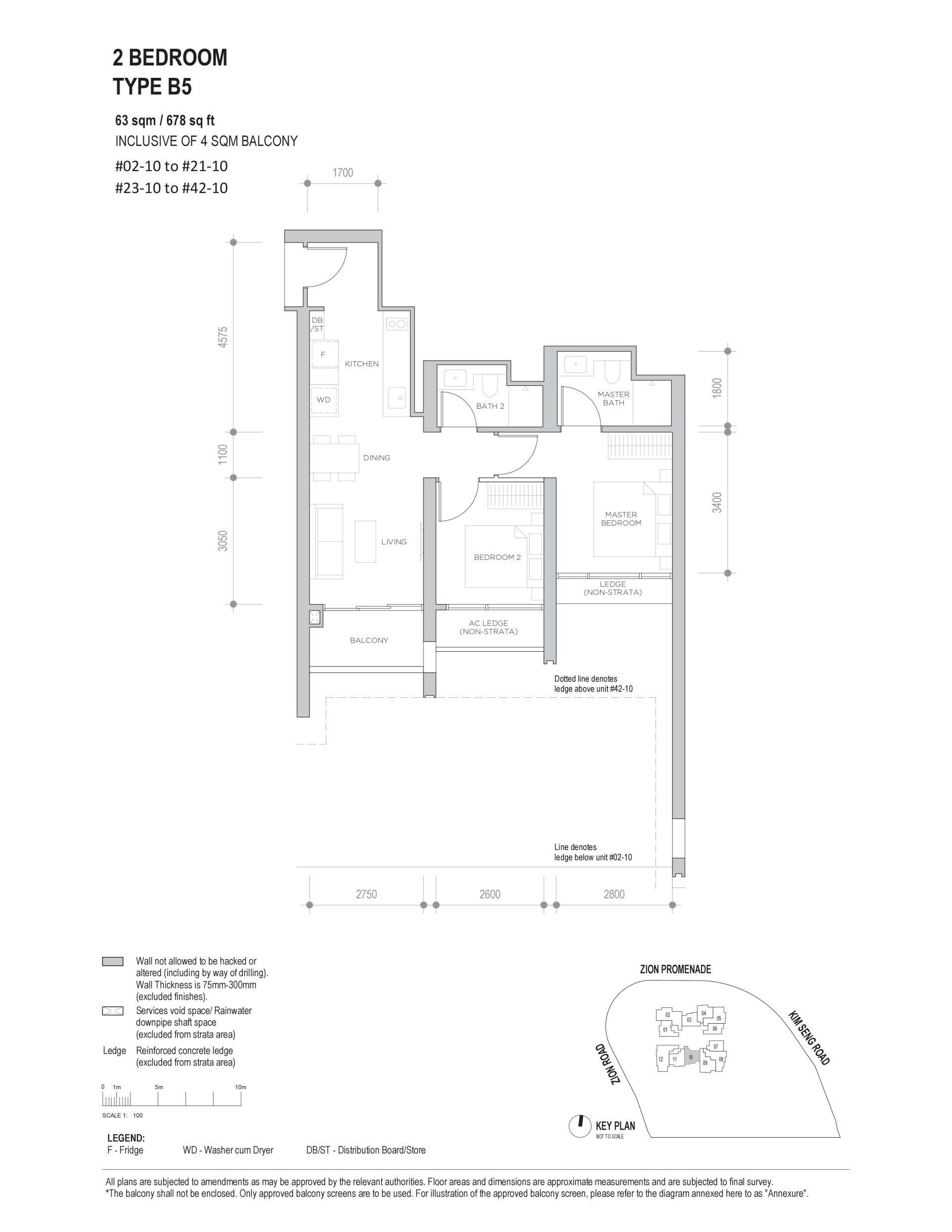 Promenade Peak floorplan